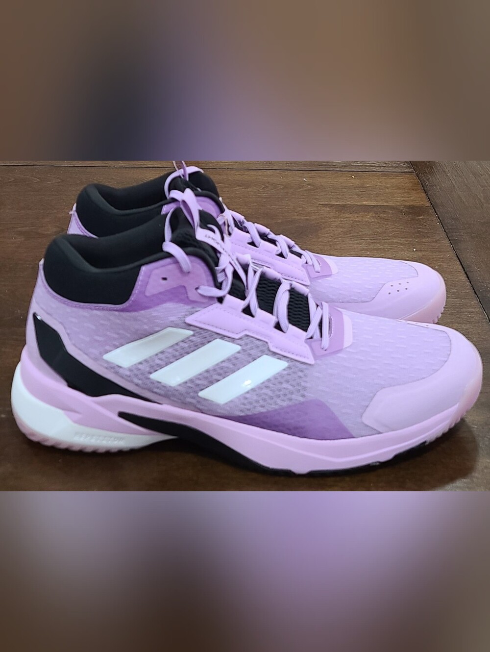 adidas Crazyflight 6 Mid Indoor Powder Plum Unisex Men's 13.5 / Women's 12
